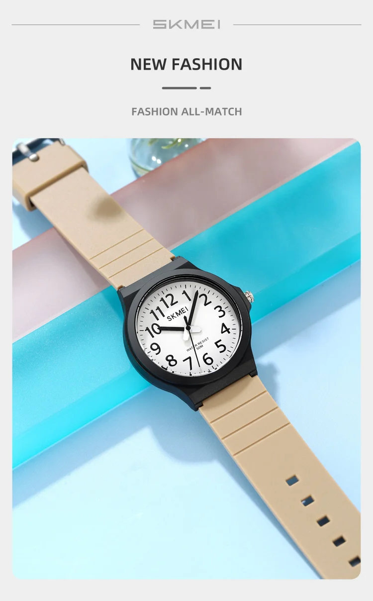 SKMEI 2557 Simple Quartz Watch Men Women Wristwatch 5ATM Waterproof Students Watch Clock Time Daily Outfit Hand-washing Raining SKMEI 2557 Simple Quartz Watch Men Women Wristwatch 5ATM Waterproof Students Watch Clock Time Daily Outfit Hand-washing Raining