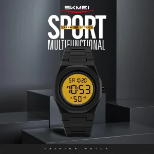 Skmei 2613 Multifunctional Digital Sports Watch with Alarm, Timer and EL Light (50M Waterproof)