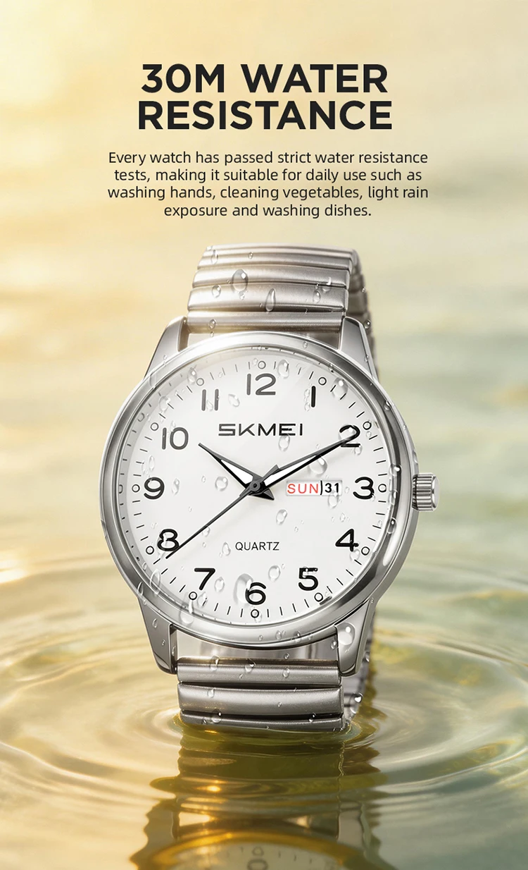 SKMEI 7902 Quartz Wristwatch W/ Box 3ATM Waterproof Watch Date Display Luminous Women Men Clock For Anniversary Birthday Party SKMEI 7902 Quartz Wristwatch W/ Box 3ATM Waterproof Watch Date Display Luminous Women Men Clock For Anniversary Birthday Party