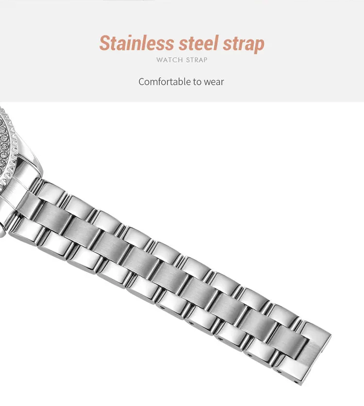 SKMEI 9416 Elegant Quartz Wristwatch With Box 30M Waterproof Women Fashion Watch Date Display For Birthday Anniversary Present SKMEI 9416 Elegant Quartz Wristwatch With Box 30M Waterproof Women Fashion Watch Date Display For Birthday Anniversary Present