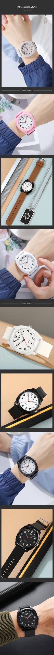 SKMEI 2643 Quartz Wristwatch 50M Waterproof Timer Fashion Simple Clock Casual Watch W/ Box Sport Shower Car Hand-washing Routine SKMEI 2643 Quartz Wristwatch 50M Waterproof Timer Fashion Simple Clock Casual Watch W/ Box Sport Shower Car Hand-washing Routine
